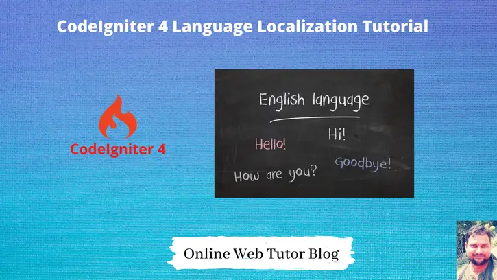 CodeIgniter 4 Language Localization Tutorial