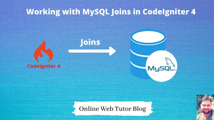 Working with MySQL Joins in CodeIgniter 4