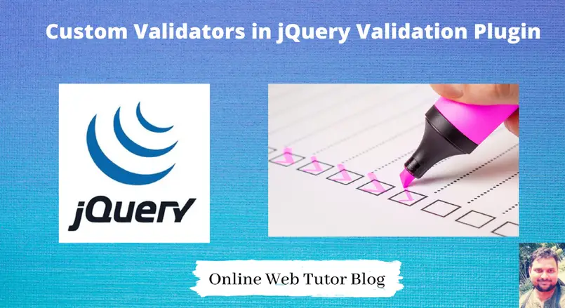 jQuery Custom Validators to jQuery Validation Plugin