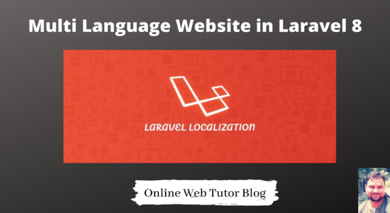 How to Create Multi Language Website in Laravel 8