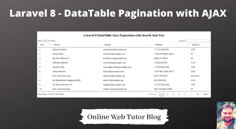 Laravel-8-DataTable-Ajax-Pagination-with-Search-and-Sort