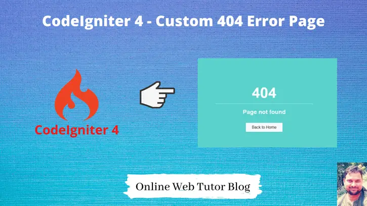Create-Custom-404-Page-in-CodeIgniter-4-Page-Not-Found