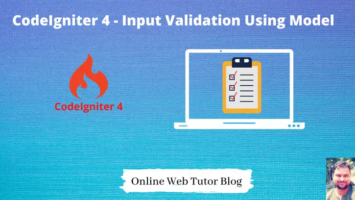 Form-Inputs-Validation-by-Model-CodeIgniter-4-Tutorial