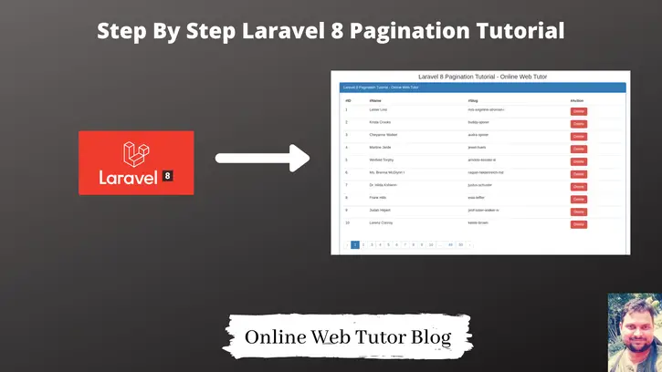 Step-By-Step-Laravel-8-Pagination-Tutorial