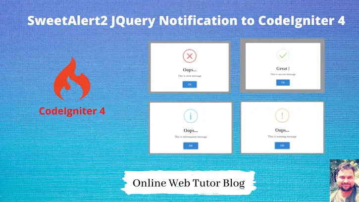 SweetAlert2-jQuery-Notification-Plugin-to-CodeIgniter-4
