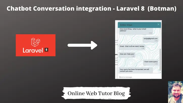 Chatbot-Conversation-integration-in-Laravel-8-Using-Botman