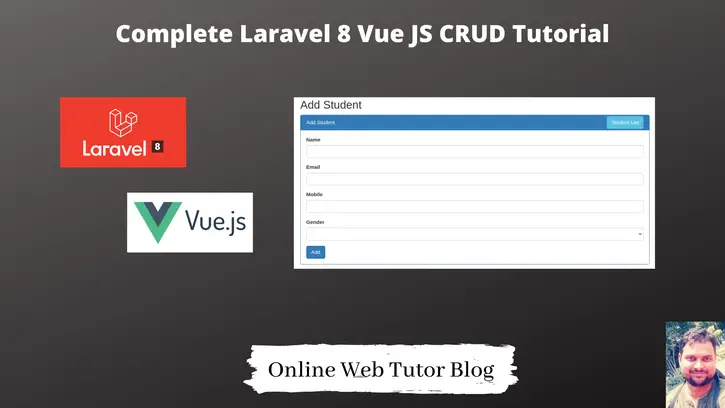 Complete-Laravel-8-Vue-JS-CRUD-Tutorial