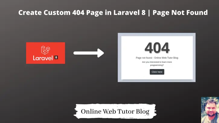 Create-Custom-404-Page-in-Laravel-8-Page-Not-Found