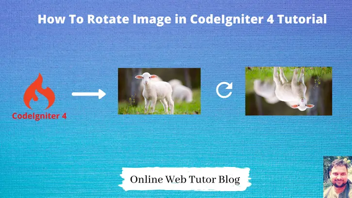 How-To-Rotate-Image-in-CodeIgniter-4-Tutorial