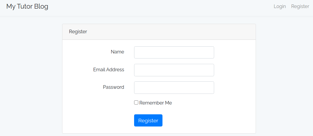 Work with Custom Login And Registration in Laravel 8