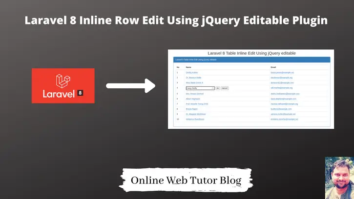 Laravel-8-Inline-Row-Edit-Using-jQuery-Editable-Plugin