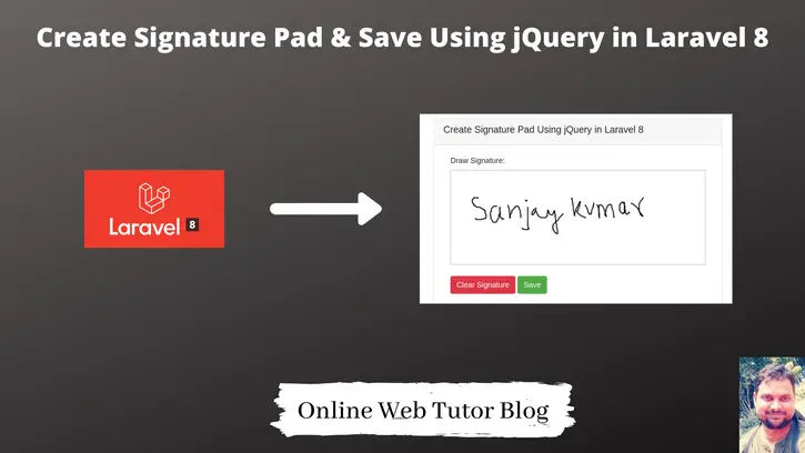 Create-Signature-Pad-Save-Using-jQuery-in-Laravel-8