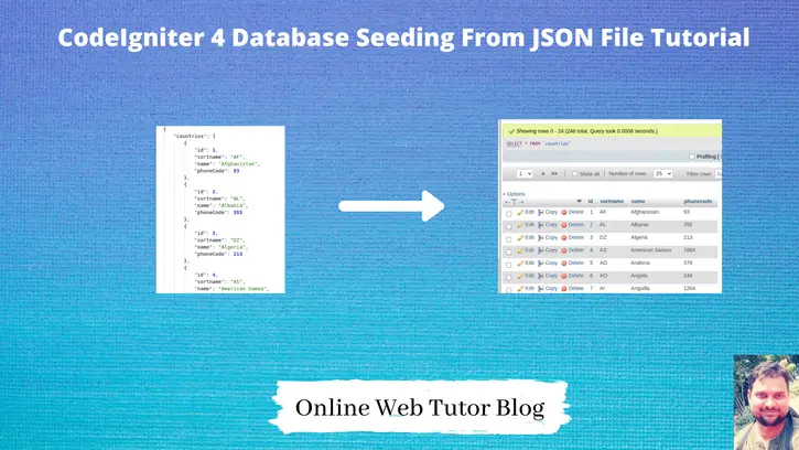 CodeIgniter-4-Database-Seeding-From-JSON-File-Tutorial