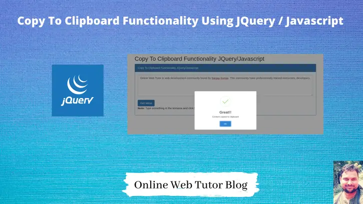 Copy-To-Clipboard-Functionality-Using-JQuery-Javascript