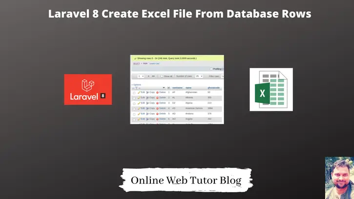 Laravel 8 Create Excel File From Database Rows