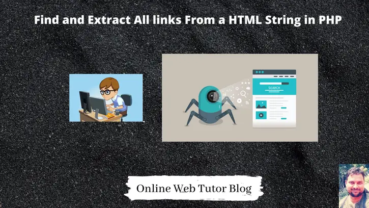 Find-and-Extract-All-links-From-a-HTML-String-in-PHP