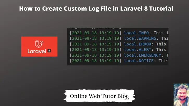 How-to-Create-Custom-Log-File-in-Laravel-8-Tutorial