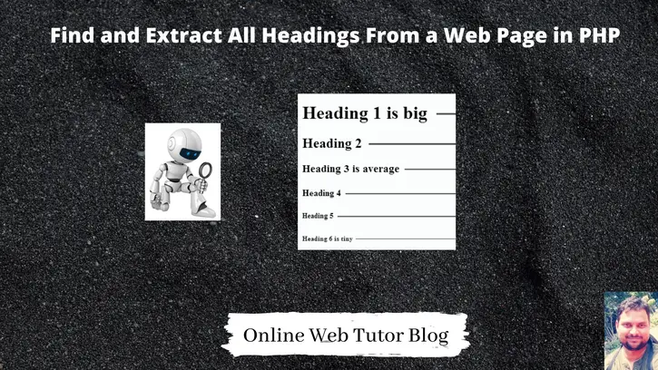 Find-and-Extract-All-Headings-From-a-Web-Page-in-PHP