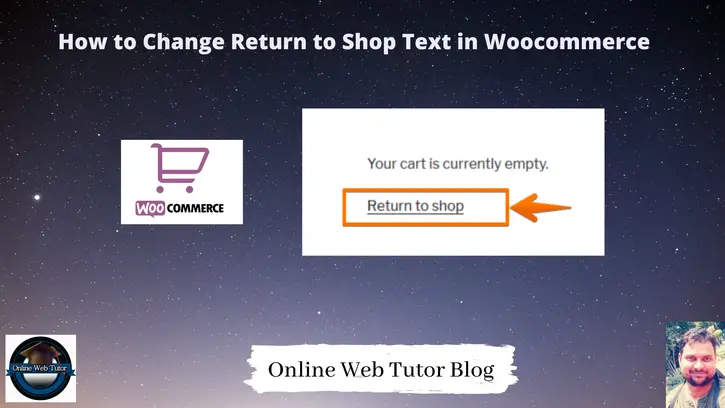 How-to-Change-Return-to-Shop-Text-in-Woocommerce