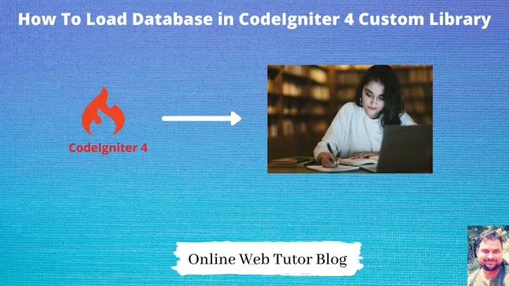 How-To-Load-Database-in-CodeIgniter-4-Custom-Library