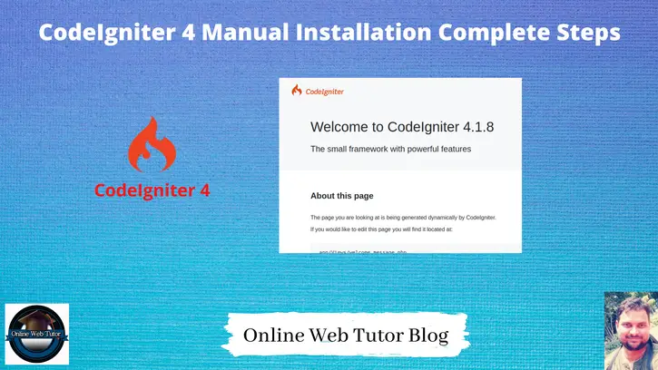 CodeIgniter-4-Manual-Installation-Complete-Steps-Guide-Tutorial