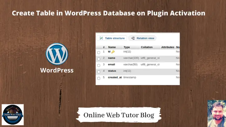 Create-Table-in-WordPress-Database-on-Plugin-Activation
