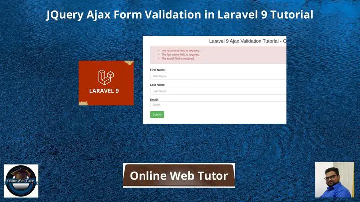 JQuery-Ajax-Form-Validation-in-Laravel-9-Tutorial