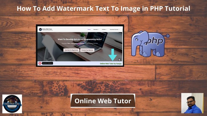How-To-Add-Watermark-Text-To-Image-in-PHP-Tutorial