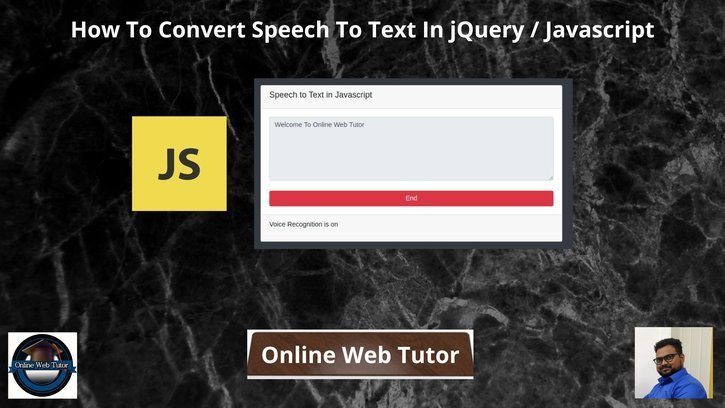 How-To-Convert-Speech-To-Text-In-jQuery-Javascript