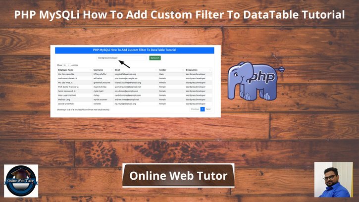 PHP-MySQLi-How-To-Add-Custom-Filter-To-DataTable-Tutorial