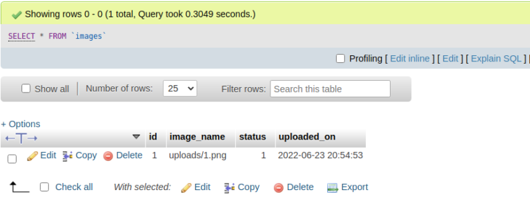 PHP MySQLi File Upload with Progress Bar Using jQuery Ajax