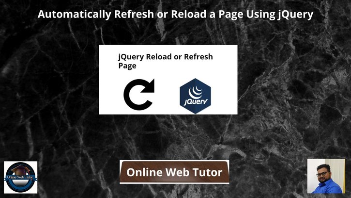 Automatically-Refresh-or-Reload-a-Page-Using-jQuery