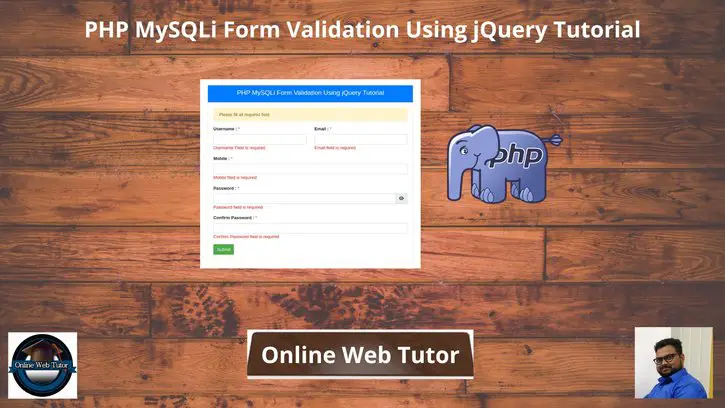 PHP-MySQLi-Form-Validation-Using-jQuery-Tutorial