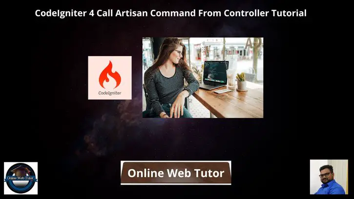 CodeIgniter-4-Call-Artisan-Command-From-Controller-Tutorial