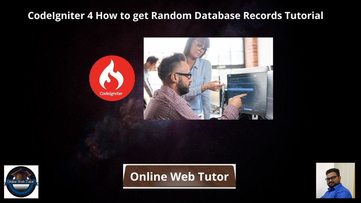 CodeIgniter-4-How-to-get-Random-Database-Records-Tutorial