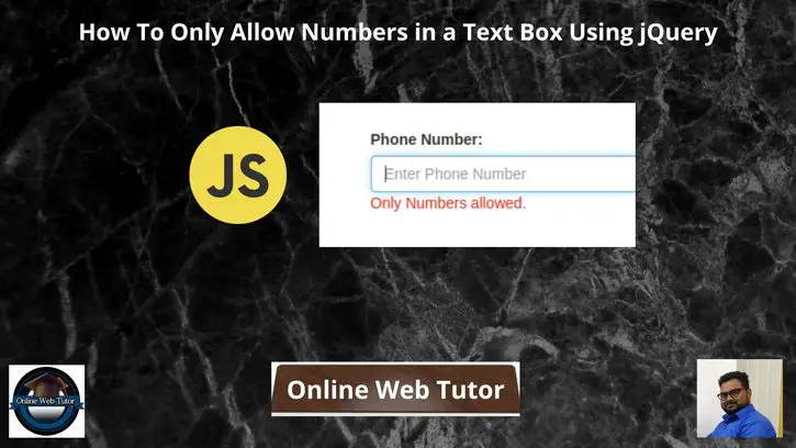 How-To-Only-Allow-Numbers-in-a-Text-Box-Using-jQuery