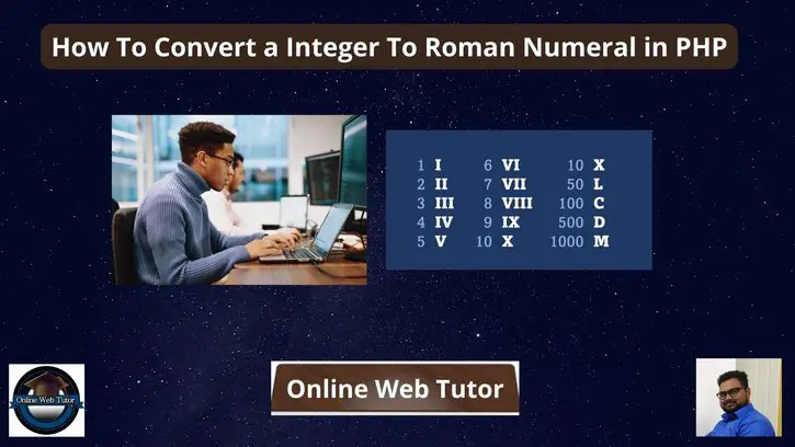 How To Convert a Integer To Roman Numeral in PHP