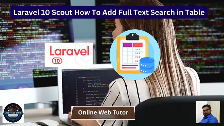 Laravel 10 Scout How To Add Full Text Search in Table