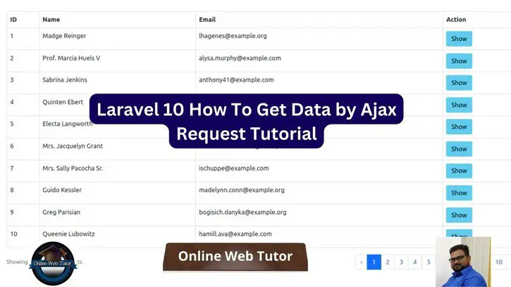 Laravel 10 How To Get Data by Ajax Request Tutorial