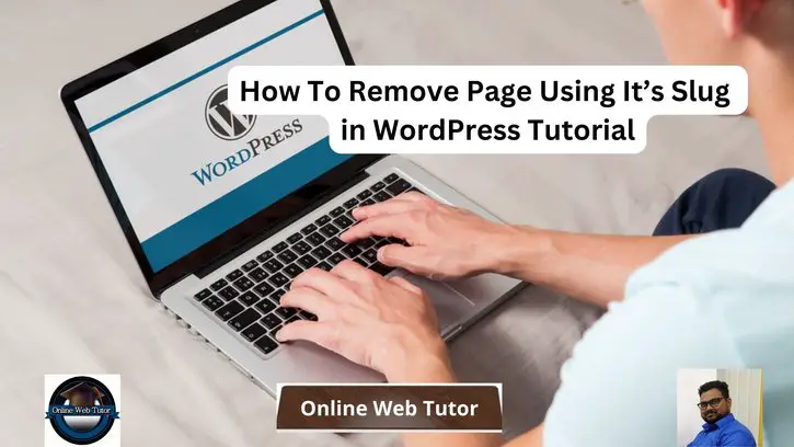 How To Remove Page Using Slug in WordPress Tutorial