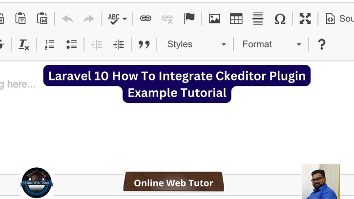 Laravel 10 How To Integrate Ckeditor Plugin Tutorial