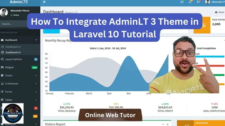How To Integrate AdminLT 3 Theme in Laravel 10 Tutorial