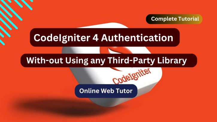 CodeIgniter 4 Authentication