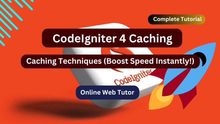 CodeIgniter 4 Caching Techniques