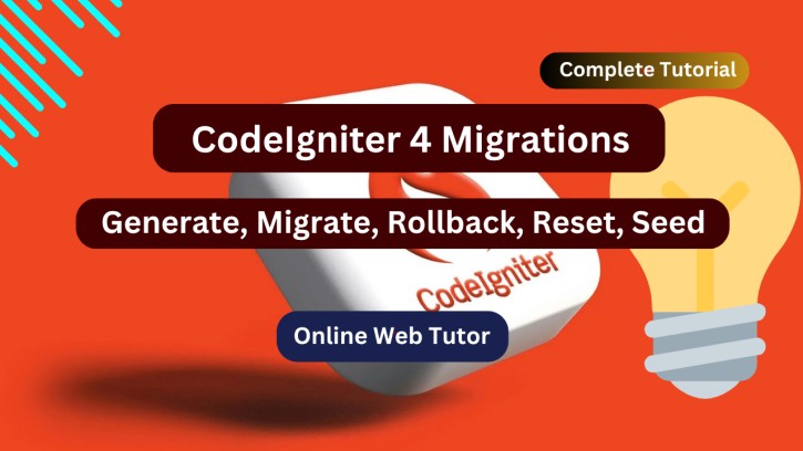 CodeIgniter-4-Migrations