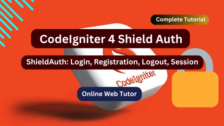 CodeIgniter 4 Shield Authentication