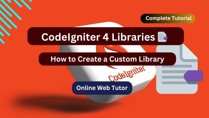 Create Custom Library in CodeIgniter 4